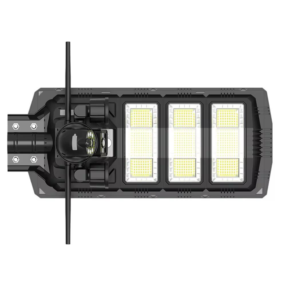 Camera 4K UltraHD 9MP 2in1, Lampa Solara 450W Stradala LED, Camera De Supraveghere 360